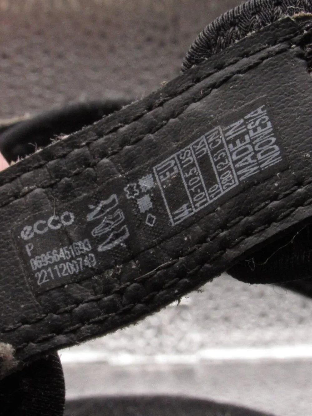ECCO Brown Leather Offroad Yucatan Trail Sandals Men’s Size 10-10.5 US 44 EU